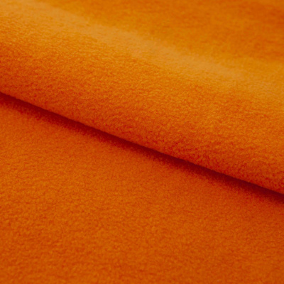 Флис DTY 16-1358, 250 г/м2, шир. 150 см, цвет оранжевый - купить в Ульяновске. Цена 640.46 руб.