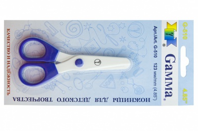 Ножницы G-510 детские 123 мм - купить в Ульяновске. Цена: 137.45 руб.