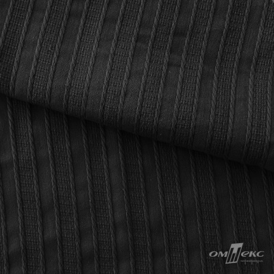 Ткань плательная 100%хлопок, 115 г/м2, ш.140 +/-5 см #103, цв.(17)-чёрный - купить в Ульяновске. Цена 548.89 руб.