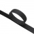 Липучка с покрытием ПВХ, шир. 25 мм (упак. 25 м), цвет чёрный - купить в Ульяновске. Цена: 14.93 руб.