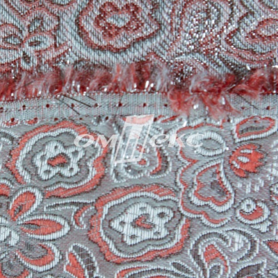 Ткань костюмная жаккард, 135 гр/м2, шир.150см, цвет красный№12 - купить в Ульяновске. Цена 441.92 руб.