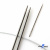 Спицы для вязания металлические d-2.5 мм круговые на тросике 53 см - купить в Ульяновске. Цена: 53.90 руб.