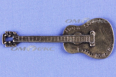 Декоративный элемент для творчества из металла "Гитара"  - купить в Ульяновске. Цена: 19.99 руб.