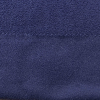 Флис DTY 19-3920, 180 г/м2, шир. 150 см, цвет т.синий - купить в Ульяновске. Цена 646.04 руб.