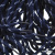 Шнурки #107-19, круглые 130 см, двухцветные цв.тём.синий/белый - купить в Ульяновске. Цена: 22.14 руб.