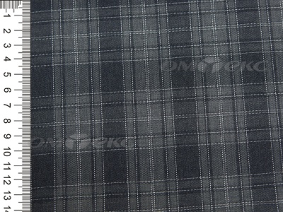 Ткань костюмная клетка 25235 2003, 185 гр/м2, шир.150см, цвет серый/сер - купить в Ульяновске. Цена 