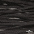 Шнур плетеный d-6 мм круглый, 70% хлопок 30% полиэстер, уп.90+/-1 м, цв.1078-черный - купить в Ульяновске. Цена: 588 руб.