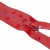 Молния водонепроницаемая PVC Т-7, 90 см, разъемная, цвет (820) красный - купить в Ульяновске. Цена: 61.18 руб.