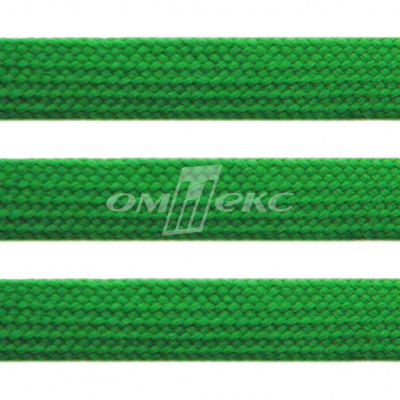 Шнур 15мм плоский (100+/-1м) №16 зеленый - купить в Ульяновске. Цена: 10.21 руб.