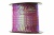 Пайетки "ОмТекс" на нитях, CREAM, 6 мм С / упак.73+/-1м, цв. 89 - розовый - купить в Ульяновске. Цена: 468.37 руб.