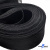 Регилиновая лента мягкая, пластик, шир.40мм, (уп.22+/-0,5м), цв.- черный - купить в Ульяновске. Цена: 294 руб.