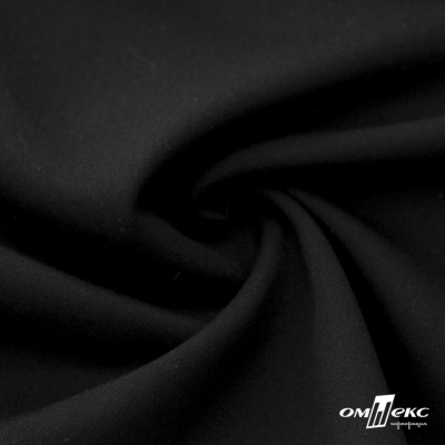 Ткань костюмная "Эльза" 80% P, 16% R, 4% S, 160 г/м2, шир.150 см, цв-черный #1 - купить в Ульяновске. Цена 332.71 руб.