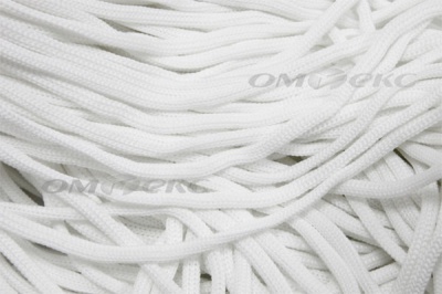 Шнур Т-02 (4с2) мелкое плетение 4мм 100 м белый - купить в Ульяновске. Цена: 2.50 руб.