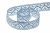 Тесьма кружевная 0621-1346А, шир. 13 мм/уп. 20+/-1 м, цвет 132-голубой - купить в Ульяновске. Цена: 569.26 руб.