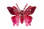 Бабочка декоративная пластиковая #10 - купить в Ульяновске. Цена: 7.09 руб.
