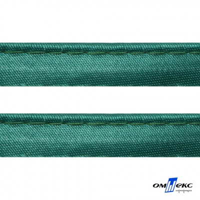 Кант атласный 140, шир. 12 мм (в упак. 65,8 м), цвет т.зелёный - купить в Ульяновске. Цена: 237.16 руб.