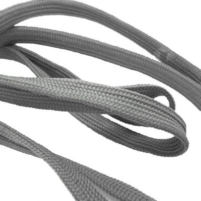 Шнурки т.5 80 см серый - купить в Ульяновске. Цена: 16.76 руб.