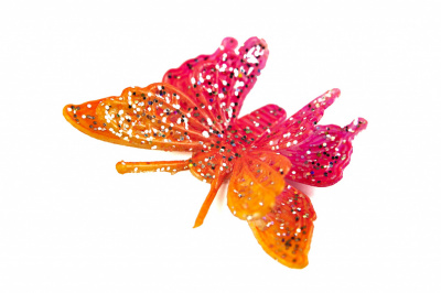 Бабочка декоративная пластиковая #10 - купить в Ульяновске. Цена: 7.09 руб.