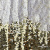 Трикотажное полотно, Сетка с пайетками, шир.130 см, #315, цв.-белый/золото - купить в Ульяновске. Цена 693.39 руб.
