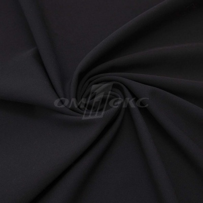 Ткань костюмная "Меган", 78%P 18%R 4%S, 205 г/м2 ш.150 см, цв-черный (Black) - купить в Ульяновске. Цена 392.32 руб.