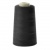 Нитки швейные 100% полиэстер 40/2, (3200 ярд), первый сорт, черные - купить в Ульяновске. Цена: 86.79 руб.