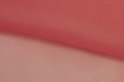 Портьерный капрон 15-1621, 47 гр/м2, шир.300см, цвет т.розовый - купить в Ульяновске. Цена 138.67 руб.
