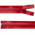 Молния водонепроницаемая PVC Т-7, 60 см, разъемная, цвет (820) красный - купить в Ульяновске. Цена: 49.39 руб.