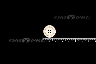 Пуговица деревянная круглая №33 (18мм) - купить в Ульяновске. Цена: 2.55 руб.