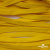 Шнур плетеный (плоский) d-12 мм, (уп.90+/-1м), 100% полиэстер, цв.269 - жёлтый - купить в Ульяновске. Цена: 8.62 руб.