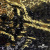 Трикотажное полотно, Сетка с пайетками, шир.130 см, #315, цв.-чёрный/золото - купить в Ульяновске. Цена 693.39 руб.