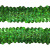 Тесьма с пайетками D4, шир. 30 мм/уп. 25+/-1 м, цвет зелёный - купить в Ульяновске. Цена: 1 087.39 руб.