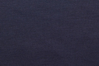 Трикотаж "Grange" DARK NAVY 4-4# (2,38м/кг), 280 гр/м2, шир.150 см, цвет т.синий - купить в Ульяновске. Цена 870.01 руб.