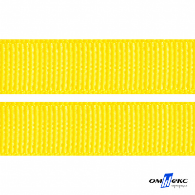 Репсовая лента 020, шир. 25 мм/уп. 50+/-1 м, цвет жёлтый - купить в Ульяновске. Цена: 298.75 руб.