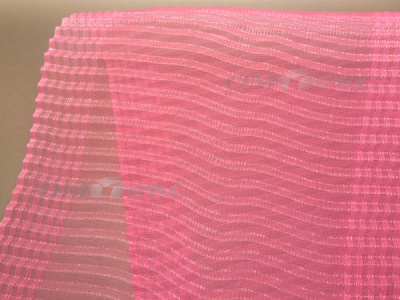 Лента капроновая "Гофре", шир. 110 мм/уп. 50 м, цвет розовый - купить в Ульяновске. Цена: 35.60 руб.