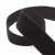 Лента бархатная нейлон, шир.25 мм, (упак. 45,7м), цв.03-черный - купить в Ульяновске. Цена: 800.84 руб.