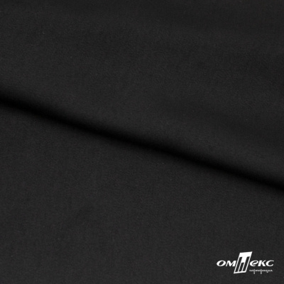 Ткань плательная Габриэль 100% полиэстер,140 (+/-10) гр/м2, шир. 150 см, цв. черный BLACK - купить в Ульяновске. Цена 248.37 руб.