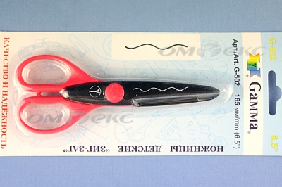 Ножницы G-502 детские 165 мм - купить в Ульяновске. Цена: 292.21 руб.
