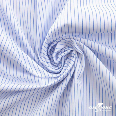 Ткань сорочечная Ронда, 115 г/м2, 58% пэ,42% хл, шир.150 см, цв.3-голубая, (арт.114) - купить в Ульяновске. Цена 306.69 руб.