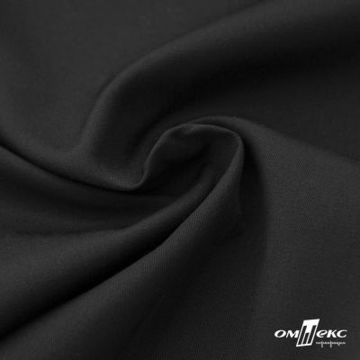 Ткань сорочечная Альто, 115 г/м2, 58% пэ,42% хл, окрашенный, шир.150 см, цв. чёрный  (арт.101) - купить в Ульяновске. Цена 273.15 руб.