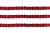 Пайетки "ОмТекс" на нитях, SILVER-BASE, 6 мм С / упак.73+/-1м, цв. 3 - красный - купить в Ульяновске. Цена: 468.37 руб.