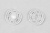Кнопки пришивные пластиковые 15 мм, блистер 24шт, цв.-прозрачные - купить в Ульяновске. Цена: 68.79 руб.