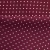 Креп стрейч Амузен, 85 г/м2, 19-2024 (темный рубин)/белый мелкий горох, шир.150 см - купить в Ульяновске. Цена 220.50 руб.