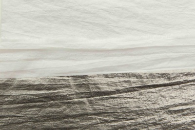 Текстильный материал "Диско"#1805 с покрытием РЕТ, 40гр/м2, 100% полиэстер, цв.6-тем.серебро - купить в Ульяновске. Цена 412.36 руб.