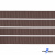 Репсовая лента 005, шир. 6 мм/уп. 50+/-1 м, цвет коричневый - купить в Ульяновске. Цена: 88.45 руб.