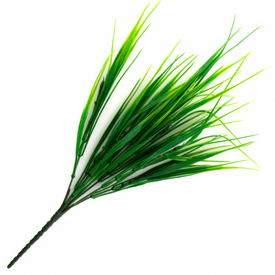 Трава искусственная -2, шт (осока 41см/8 см)				 - купить в Ульяновске. Цена: 104.57 руб.