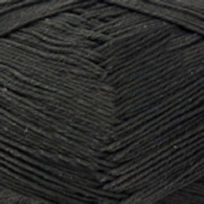 Пряжа "Бонди", 100% имп.мерсеризованный хлопок, 100гр, 270м, цв.003-черный - купить в Ульяновске. Цена: 140.88 руб.
