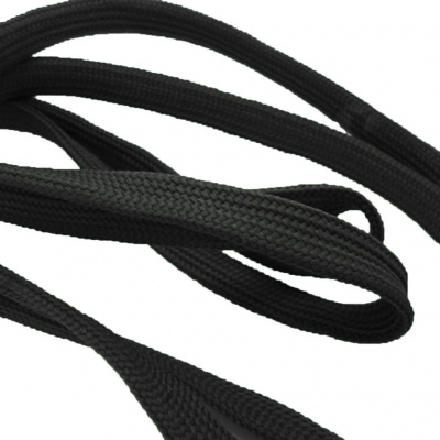 Шнурки т.5 110 см черный - купить в Ульяновске. Цена: 23.25 руб.