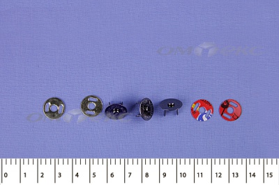 Кнопки магнитные МКМ-02, диам. 18 мм, чёрный никель - купить в Ульяновске. Цена: 14.49 руб.