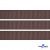 005-коричневый Лента репсовая 12 мм (1/2), 91,4 м  - купить в Ульяновске. Цена: 372.40 руб.