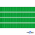 Репсовая лента 019, шир. 6 мм/уп. 50+/-1 м, цвет зелёный - купить в Ульяновске. Цена: 87.54 руб.